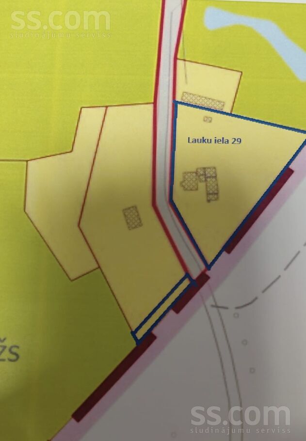 Lauku iela 29, Rēzekne un raj., Rēzekne — maja