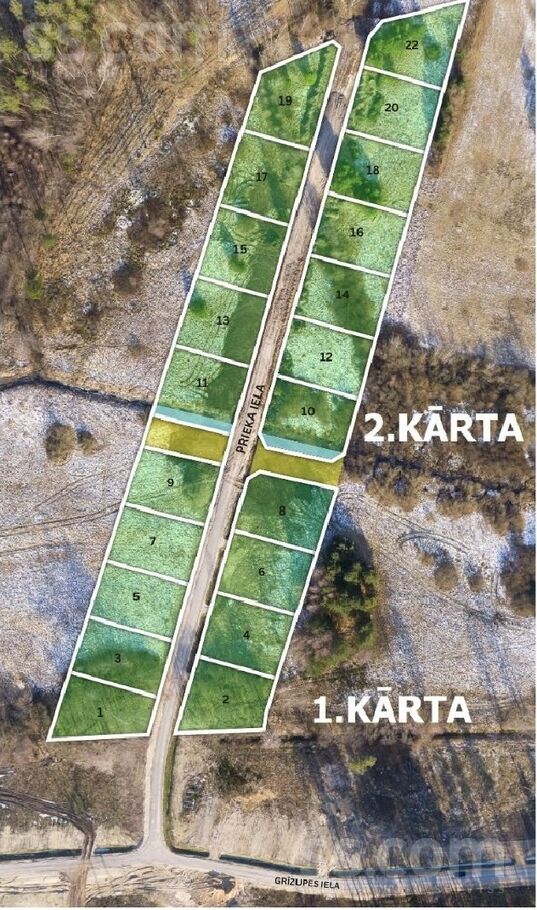 Prieka iela 4, Krogsils, Rīgas rajons, Ķekavas pag. — zeme