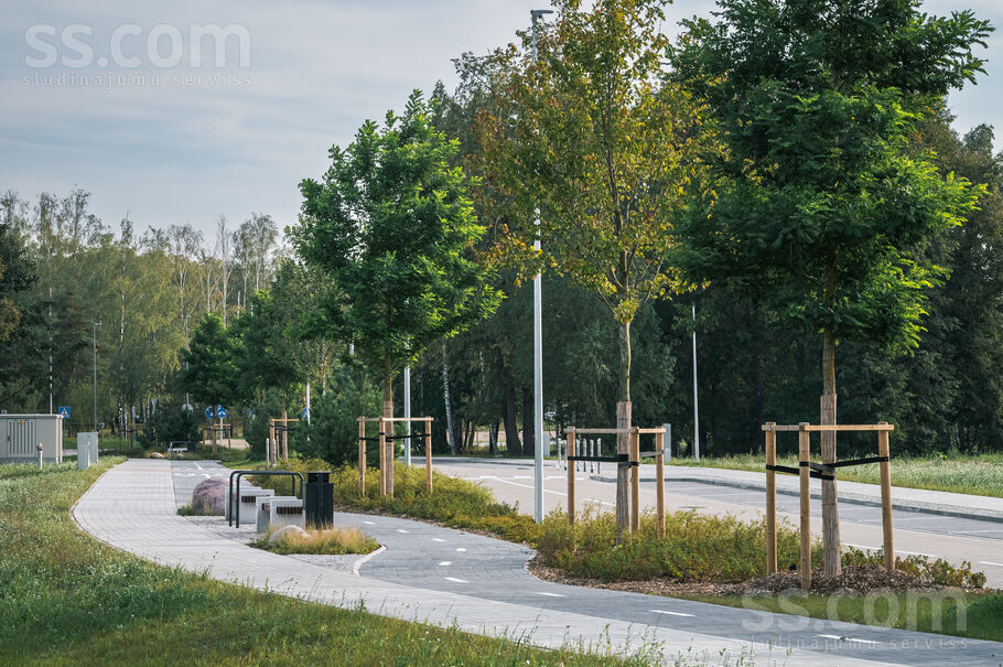Jaunā Mežaparka 52, Rīga — zeme