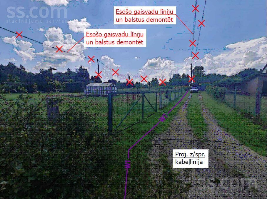 Liepu iela, Čači, Rēzekne un raj., Griškānu pag. — zeme