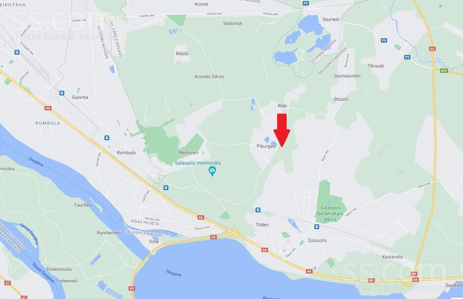 Migļu iela, Rūķi, Rīgas rajons, Salaspils l. t. — zeme