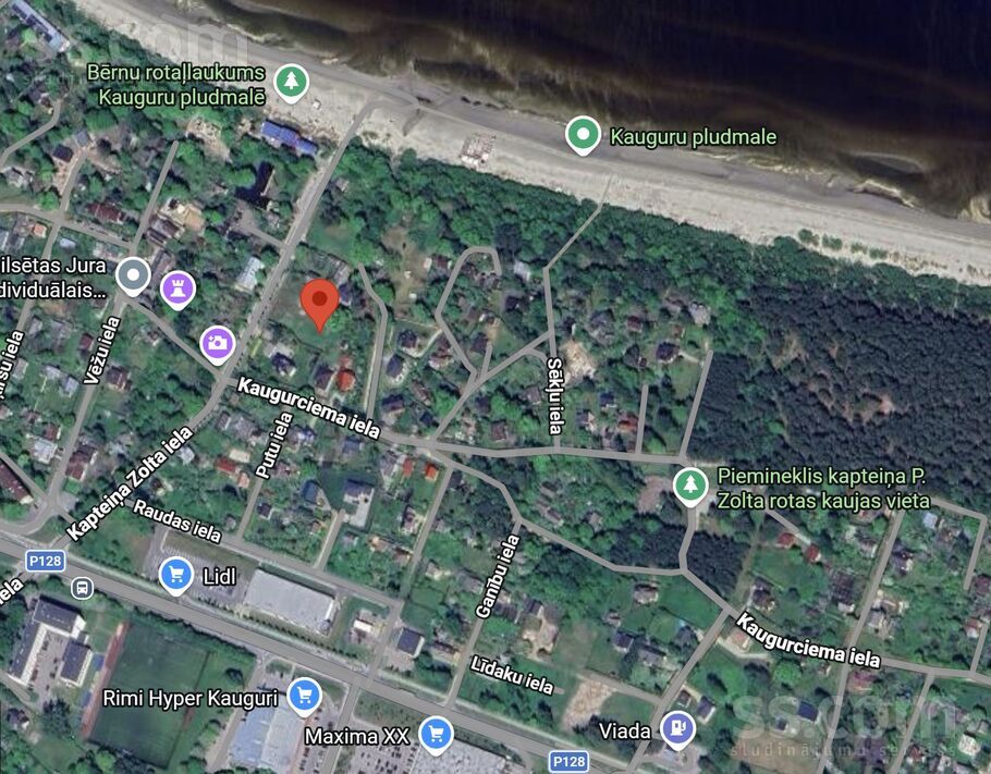 Kapteiņa Zolta iela 132, Jūrmala — zeme